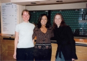 With Fiona Cain and Gisela Boehnisch